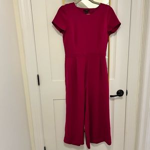 J Crew Wide Leg Cut Out Jumpsuit